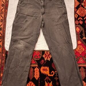 Gray distressed Jeans